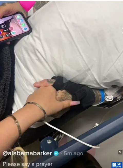 Travis Barker In Hospital