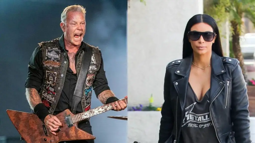 James Hetfield Kim Kardashian