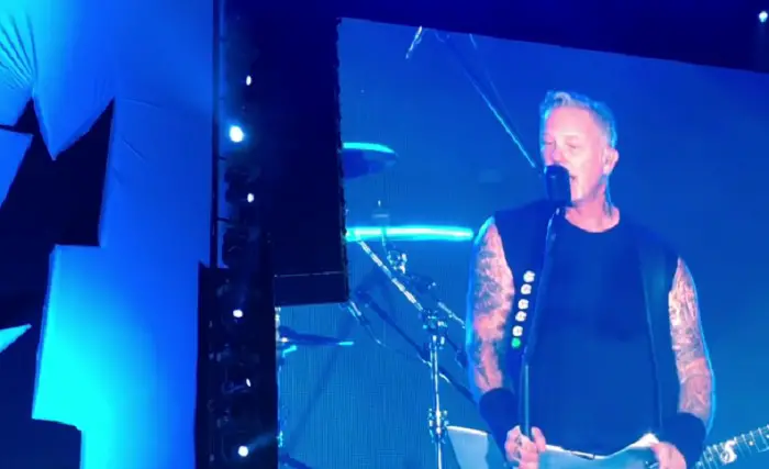 James Hetfield Emotional Speech