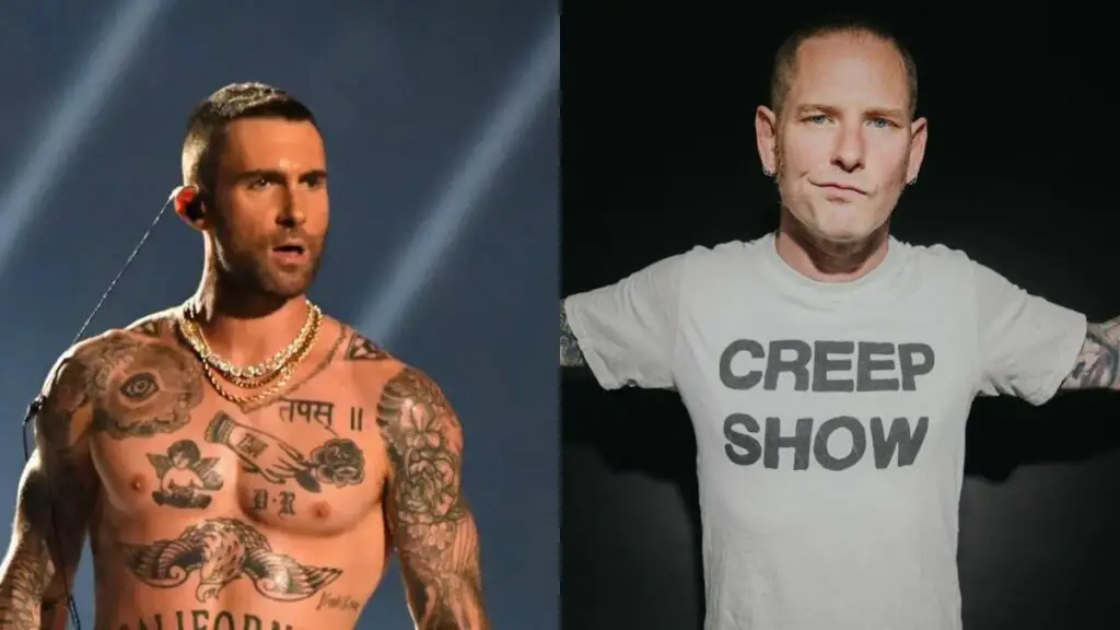 Adam Levine Corey Taylor