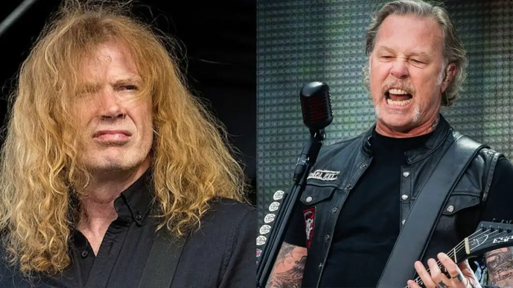 Dave Mustaine James Hetfield