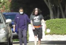 Ozzy Osbourne Walking in LA