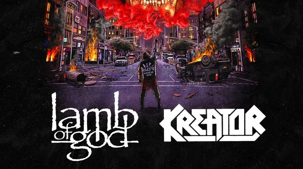 Lamb of God Kreator 2023 tour