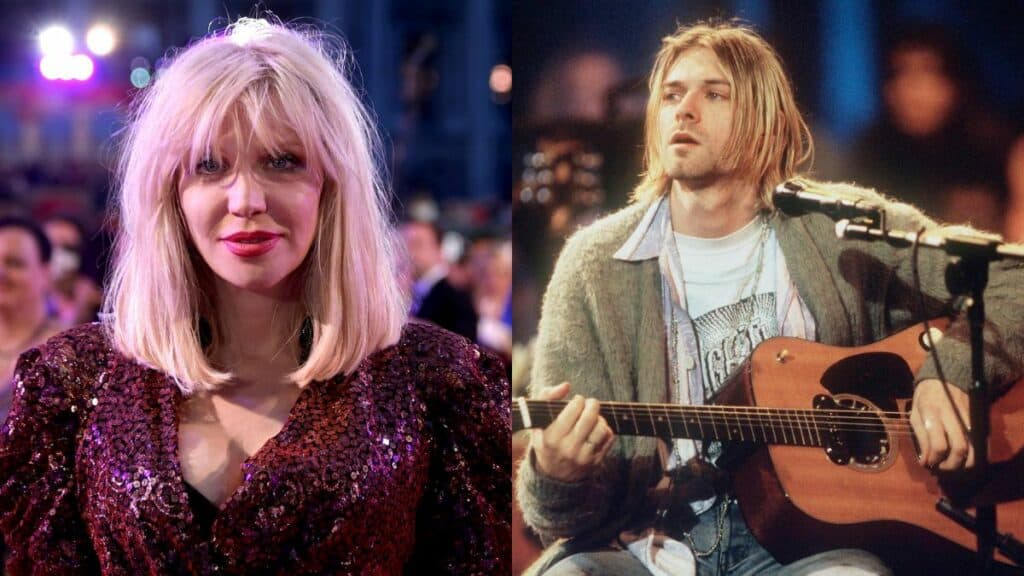 Courtney Love Kurt Cobain