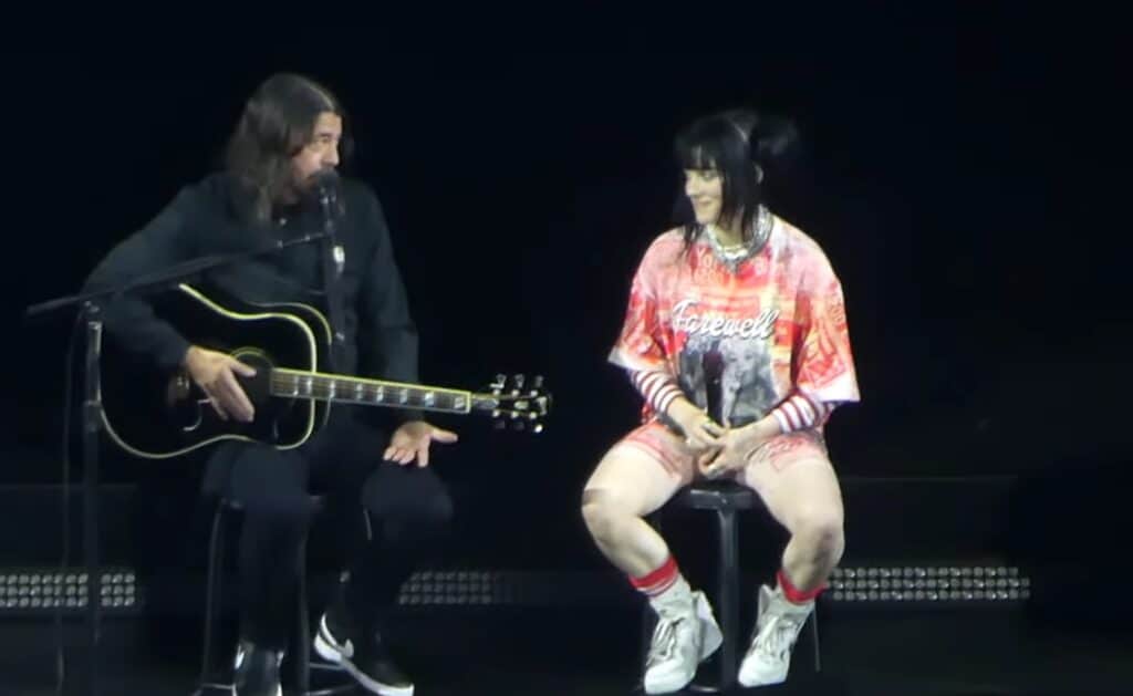 Dave Grohl Billie Eilish