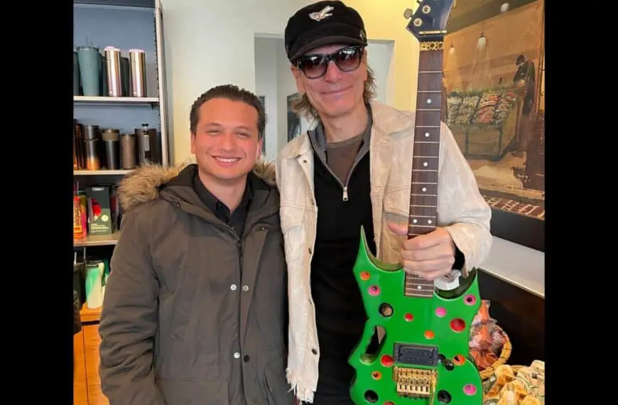 STEVE VAI’s ‘Swiss Cheese’ Guitar, Which Was Stolen In 1986, Found In Attic In Tijuana, Mexico