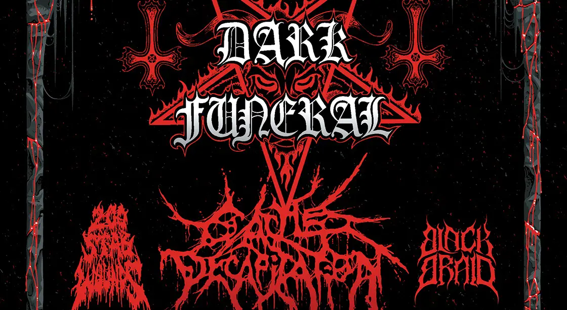 Dark Funeral Cattle Decapitation Decibel tour 2023