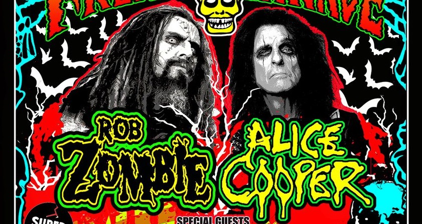 ROB ZOMBIE, ALICE COOPER, MINISTRY And FILTER Announce 2023 ‘Freaks On Parade’ Tour