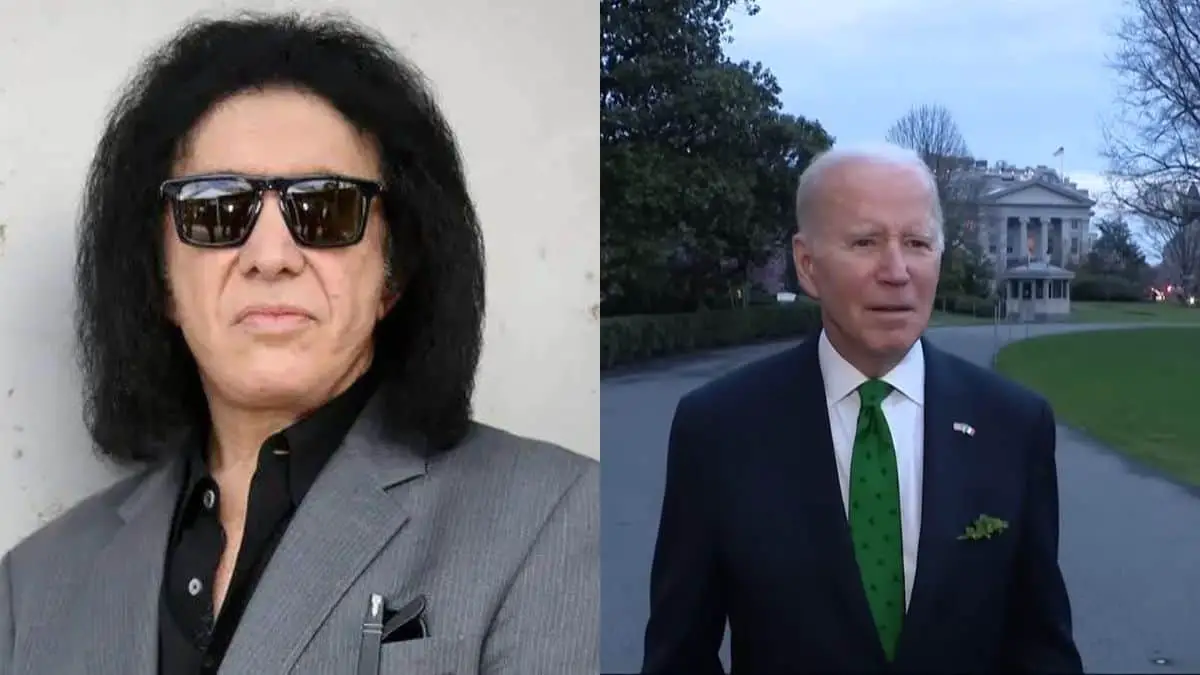 Gene Simmons Joe Biden