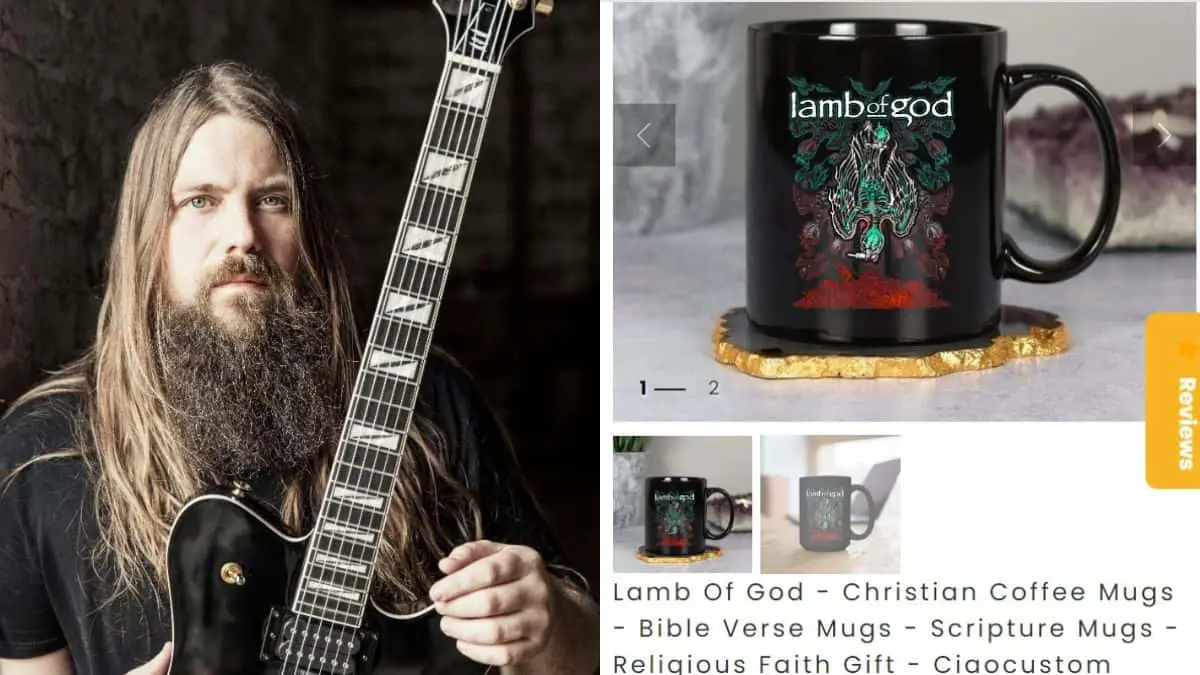 Mark Morton Lamb of God Mug