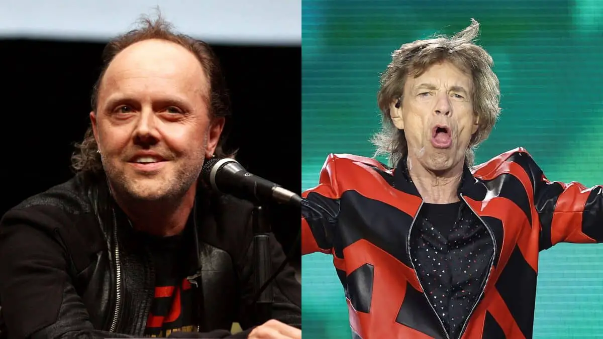 Lars Ulrich Mick Jagger