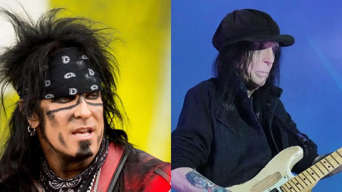 Nikki Sixx Mick Mars