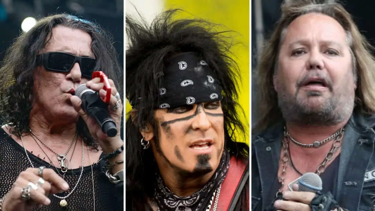 Stephen Pearcy Nikki Sixx Vince Neil