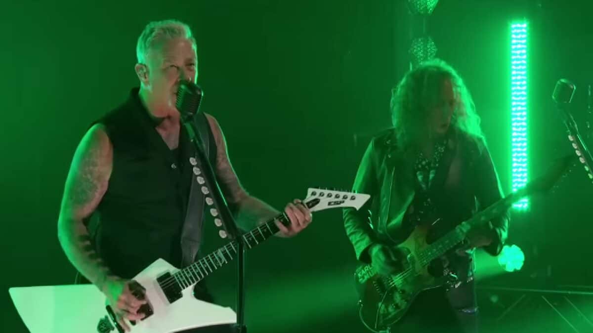 Metallica Jimmy Kimmel Holier Than Thou