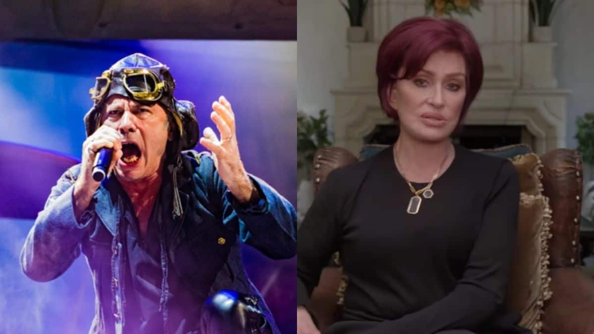 Bruce Dickinson Sharon Osbourne