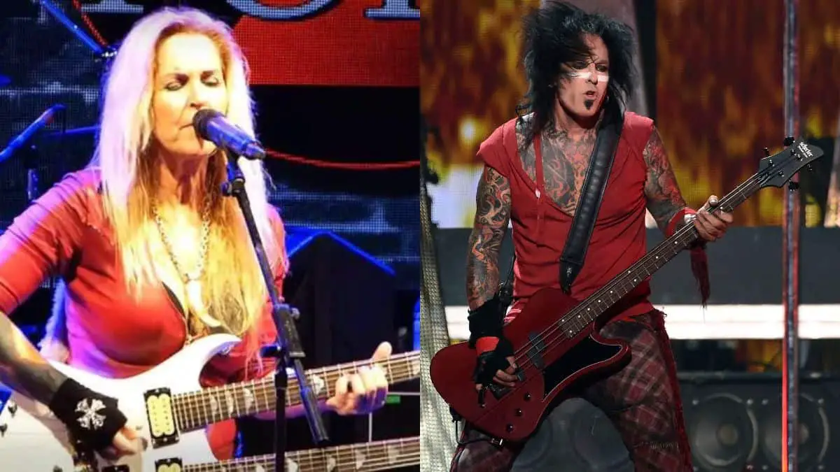 Lita Ford Nikki Sixx