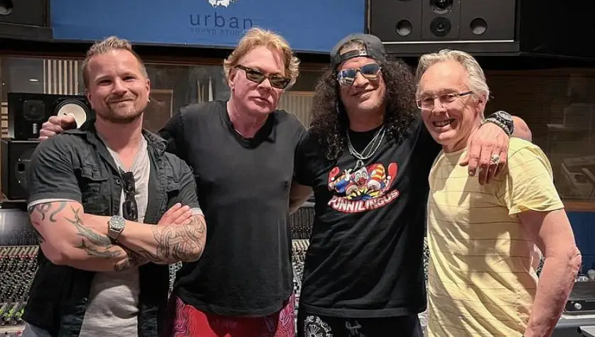 Guns N' Roses In The Studio 2023