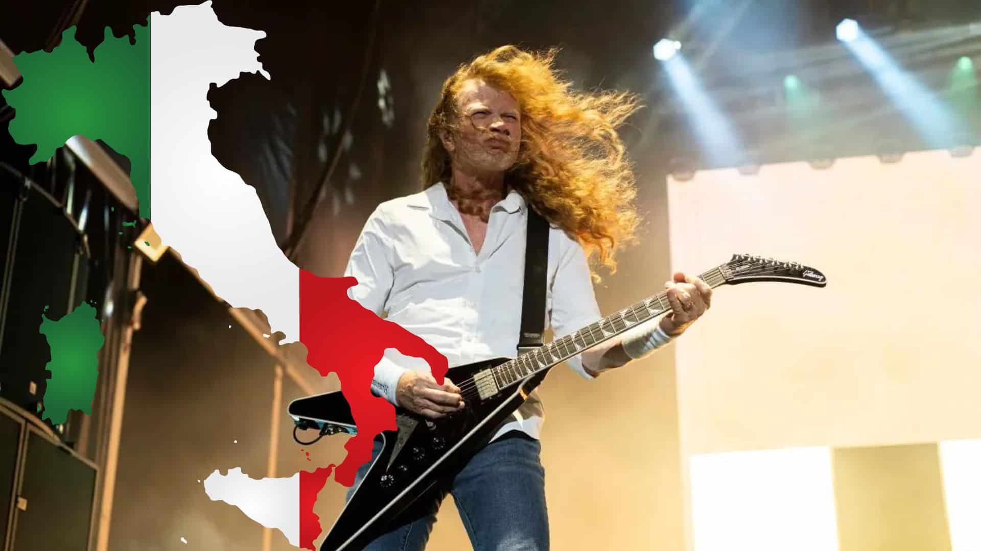 Dave Mustaine Italy