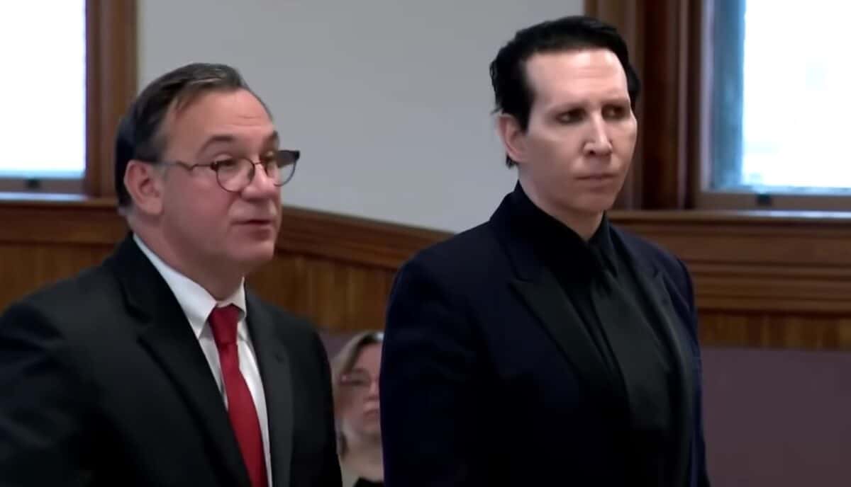Marilyn Manson In Court