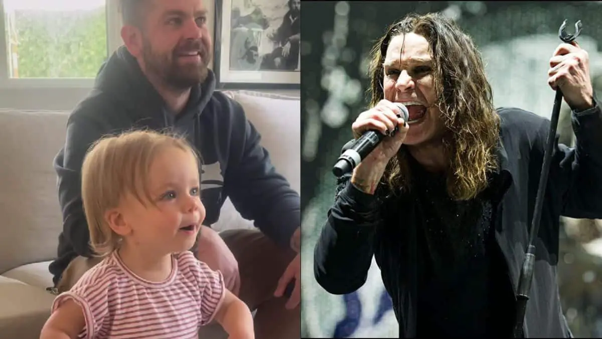 OZZY OSBOURNE’s 1-Year-Old Granddaughter Recognizes 'Papa' On TV