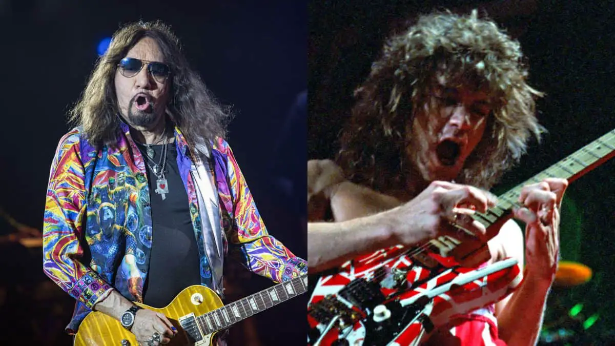 Ace Frehley Eddie Van Halen