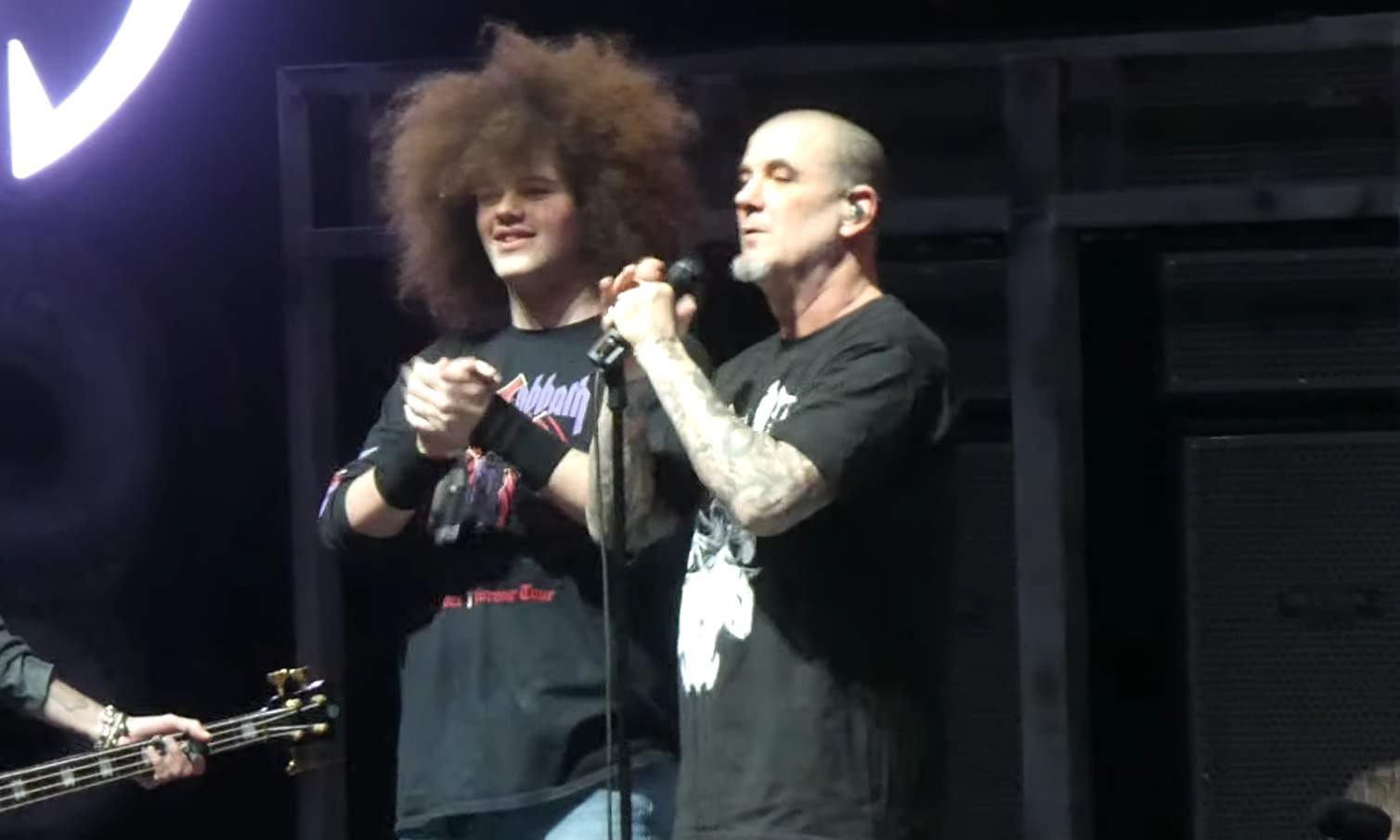 Young Dimebag Joins Pantera On Stage