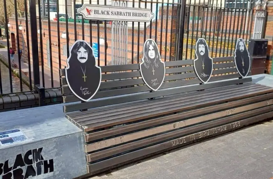 Restored Black Sabbath Bench
