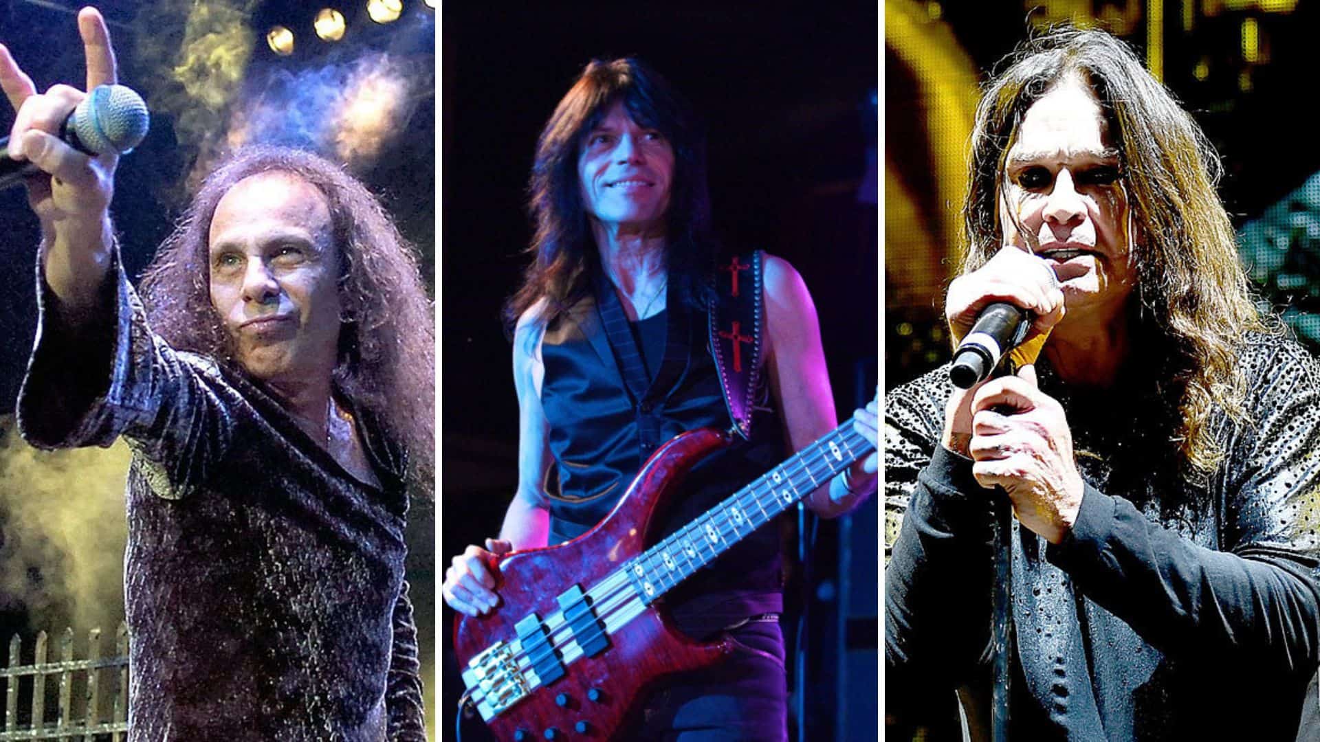 Ronnie James Dio Rudy Sarzo Ozzy Osbourne