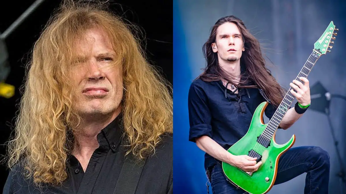 Dave Mustaine Teemu Mäntysaari