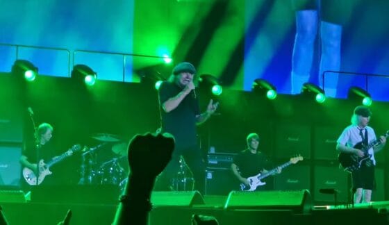AC/DC Kicks Off Their First Tour In 8 Years In Gelsenkirchen, Germany ...