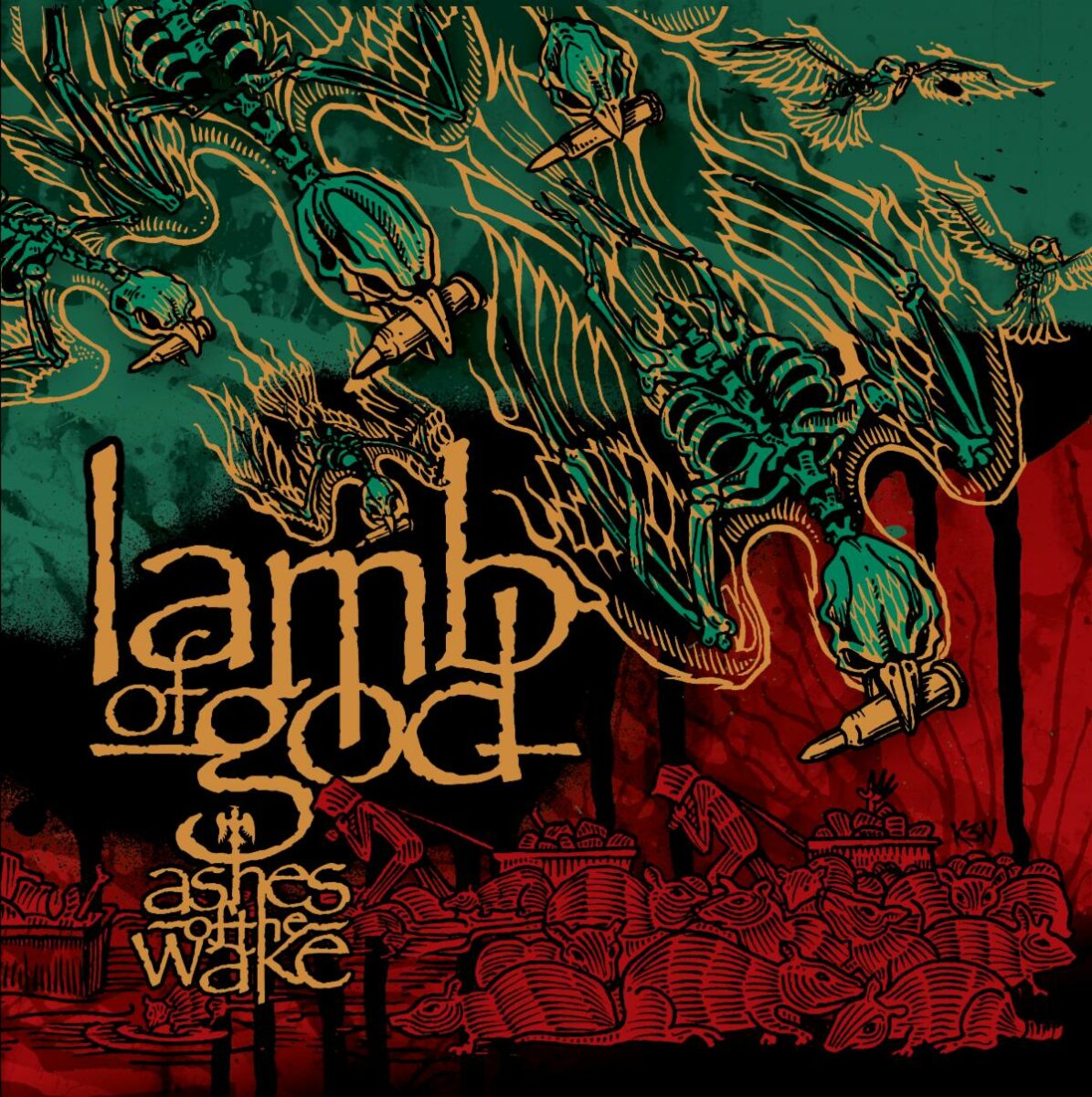 Lamb of God Ashes of the Wake (20th Anniversary Edition) cover