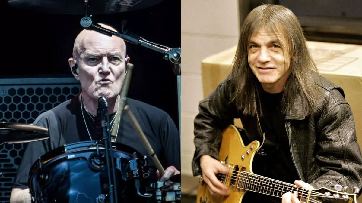 Chris Slade Malcolm Young