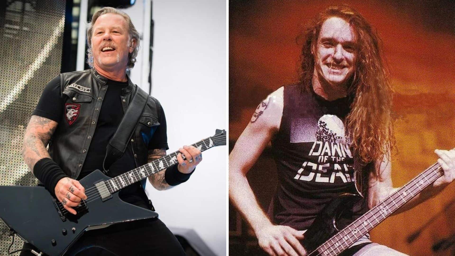 METALLICA's JAMES HETFIELD Says He Still Feels CLIFF BURTON's Influence In  His Songwriting