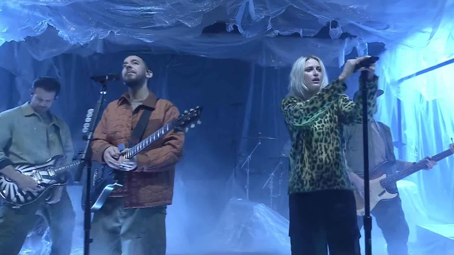 LINKIN PARK Performs New Single 'The Emptiness Machine' On 'The Tonight