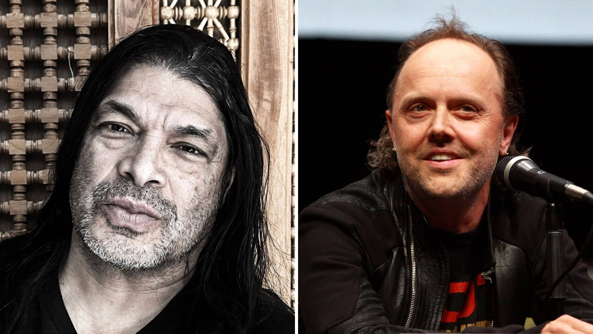 Robert Trujillo Lars Ulrich