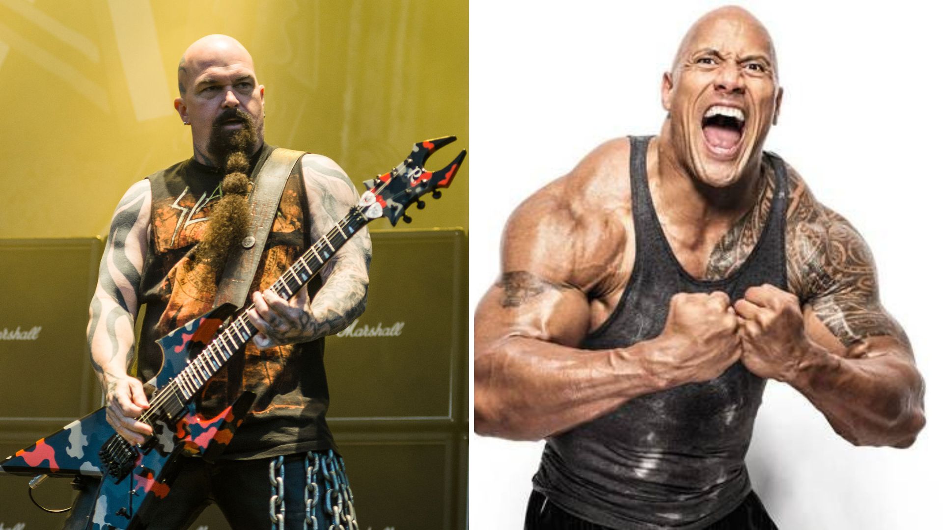 Kerry King Dwayne Johnson