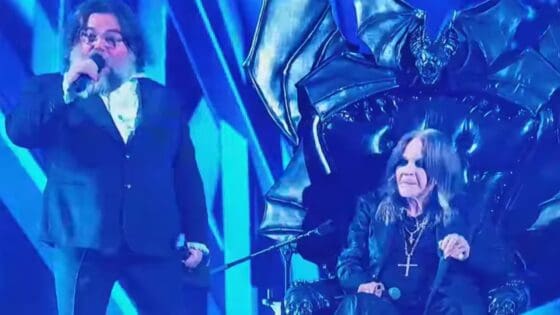 ozzy osbourne induction jack black