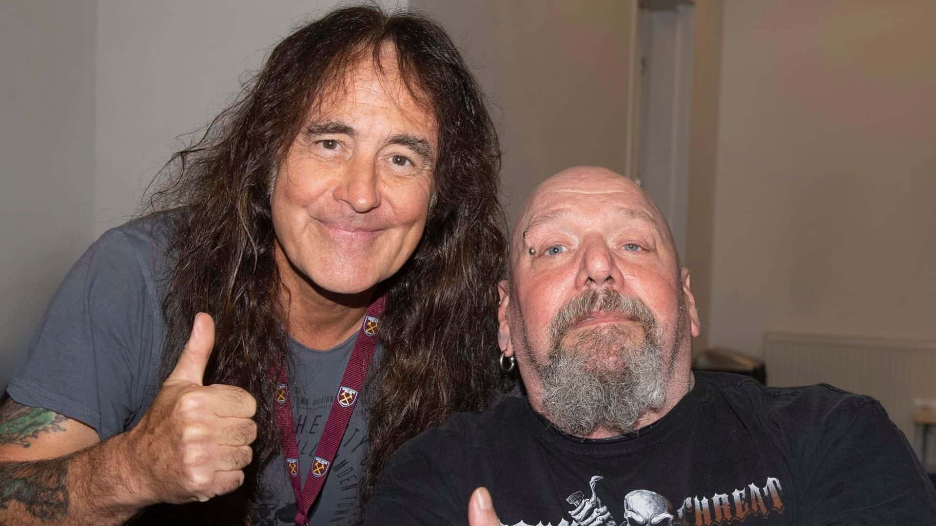 Steve Harris Paul Di'Anno