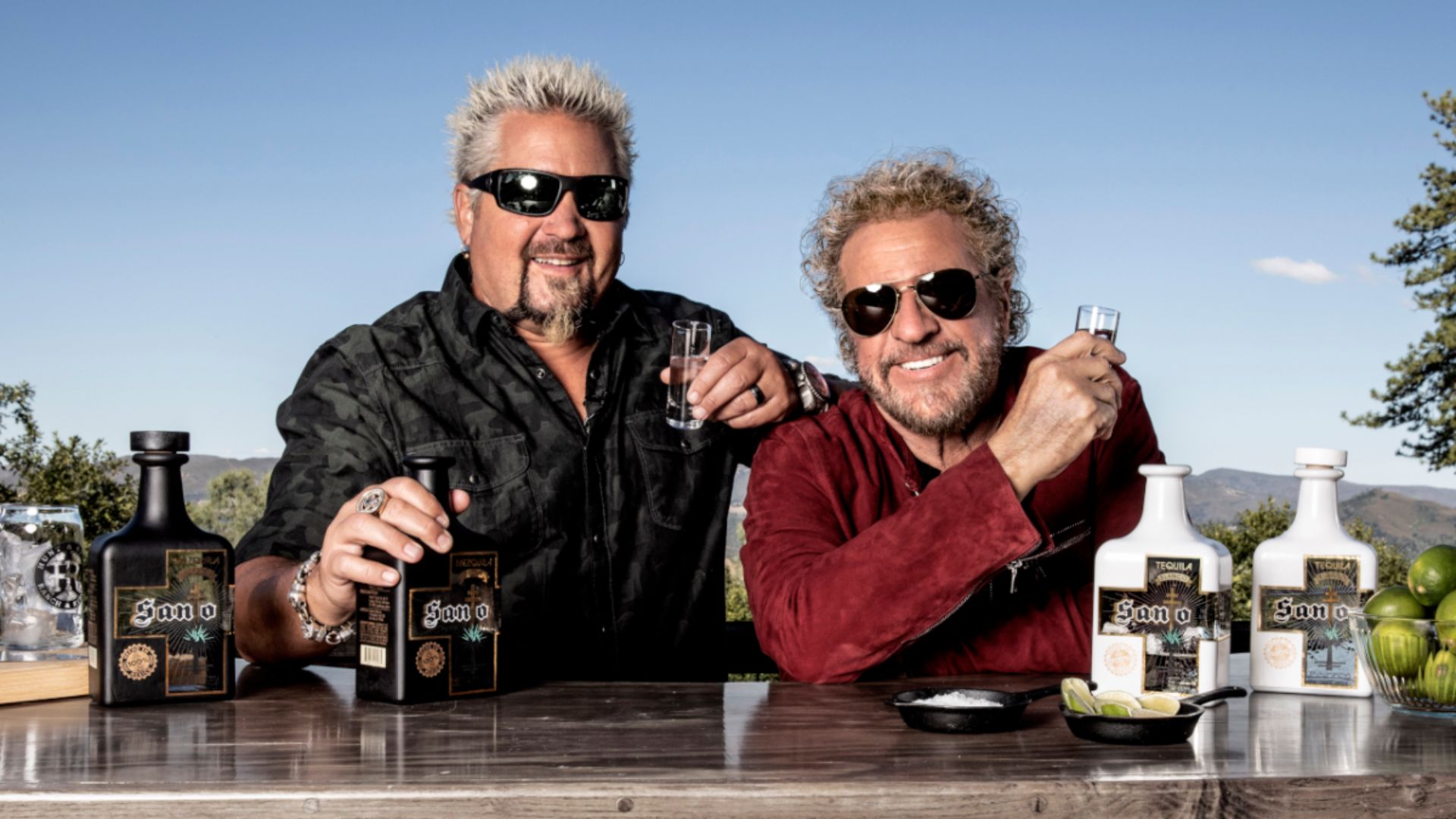 Guy Fieri Sammy Hagar