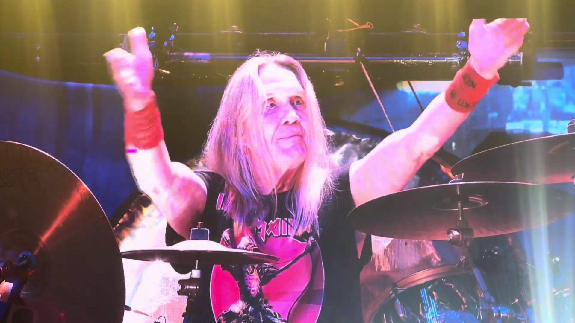 Nicko McBrain Final Iron Maiden Concert