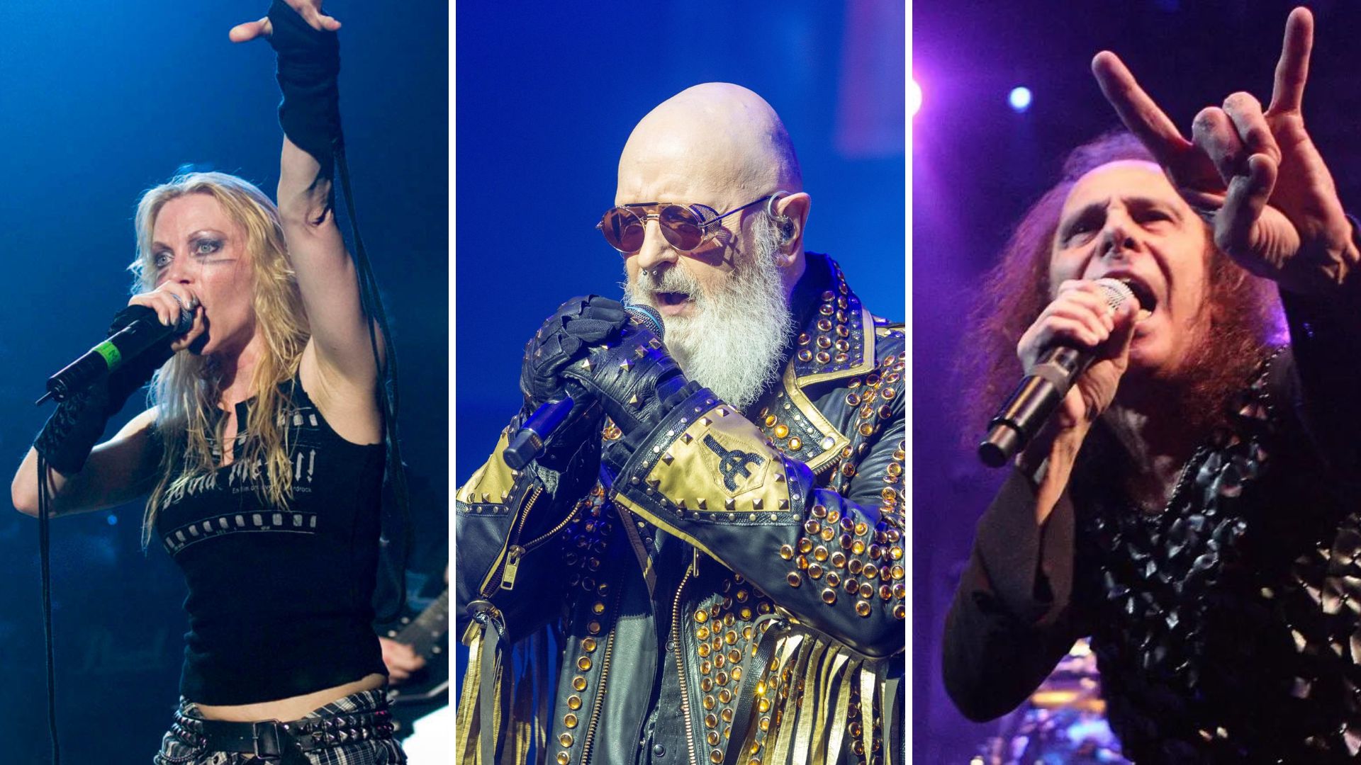 Angela Gossow Rob Halford Ronnie James Dio