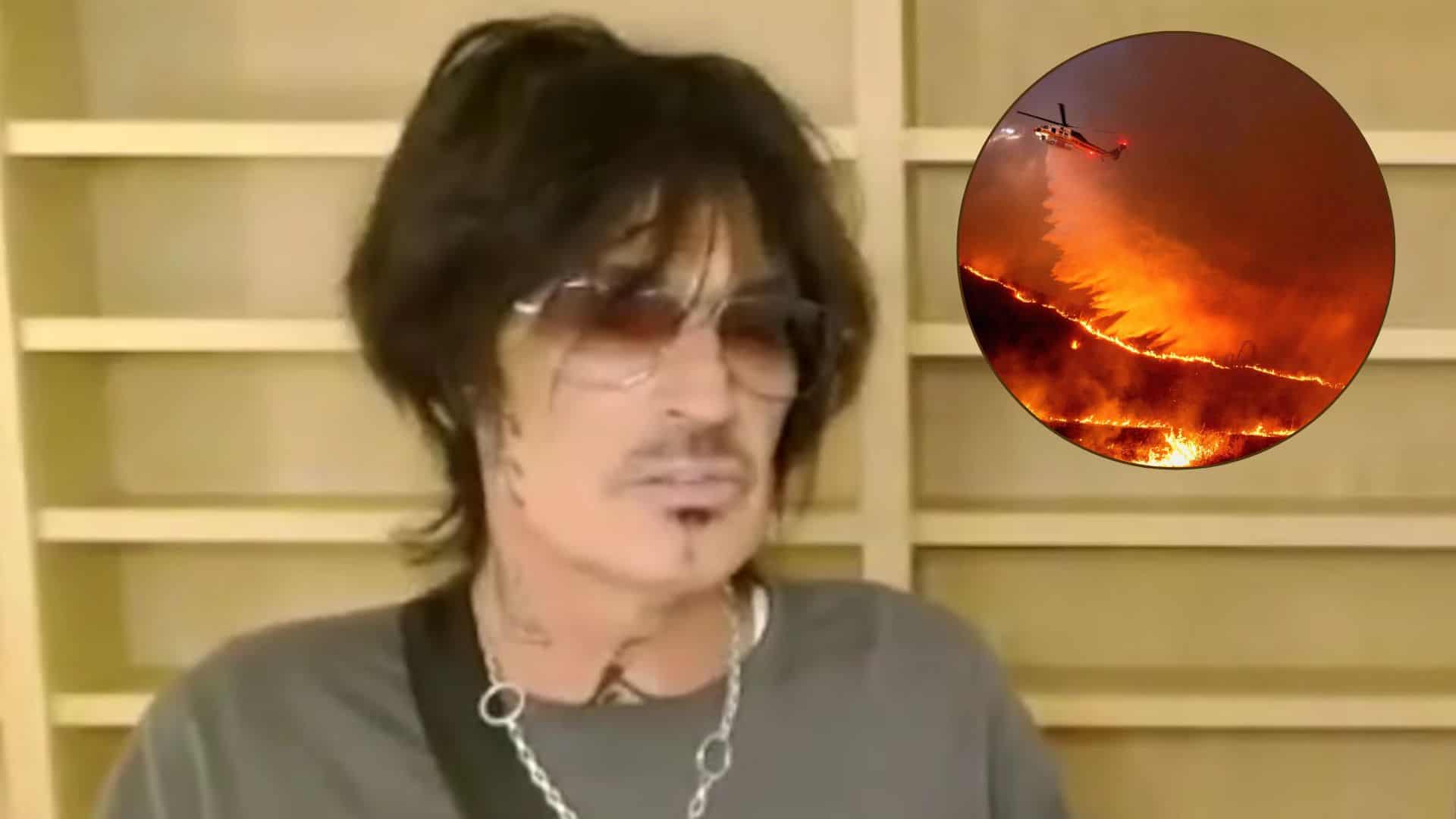 Tommy Lee Los Angeles Fires