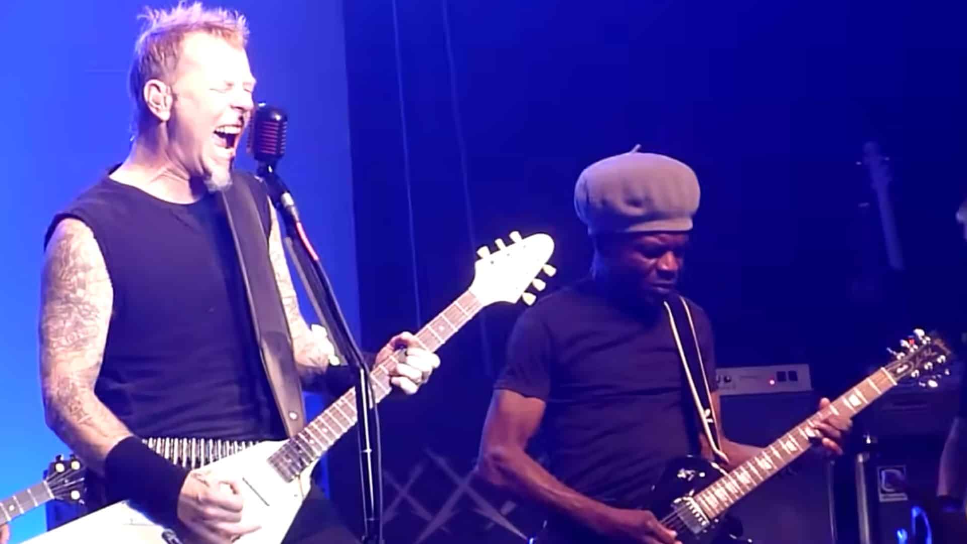 Lloyd Grant With Metallica In 2011