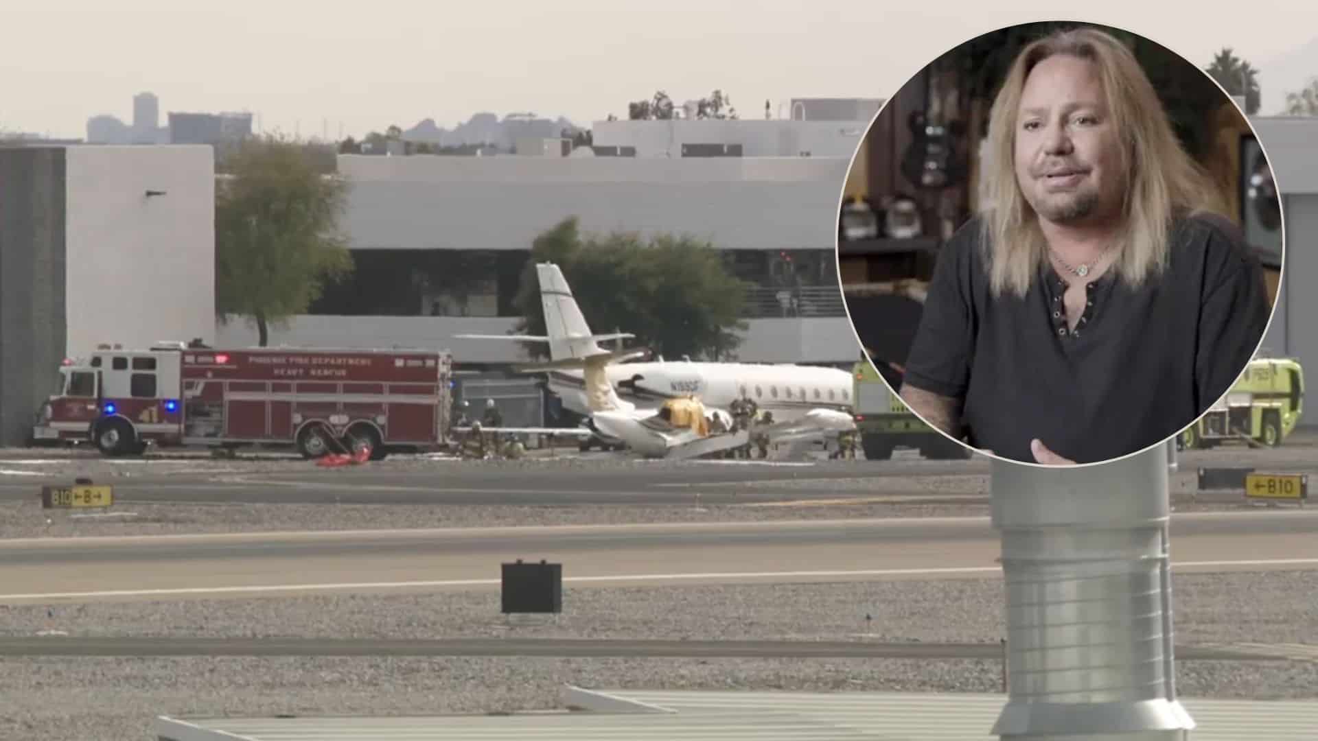 Plane Owned By Vince Neil Crashed