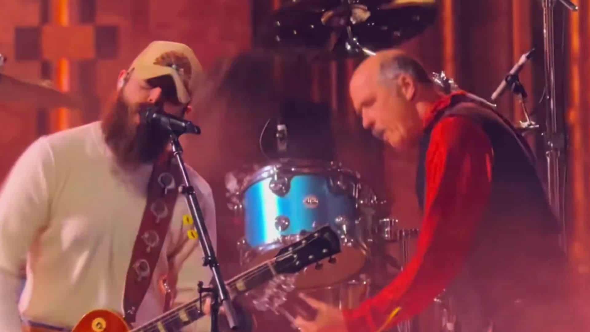 POST MALONE Leads NIRVANA Reunion At SNL's 50th Anniversary Concert (Video)