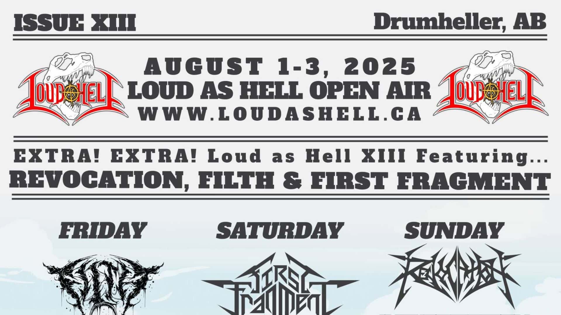 Loud As Hell 2025 Festival