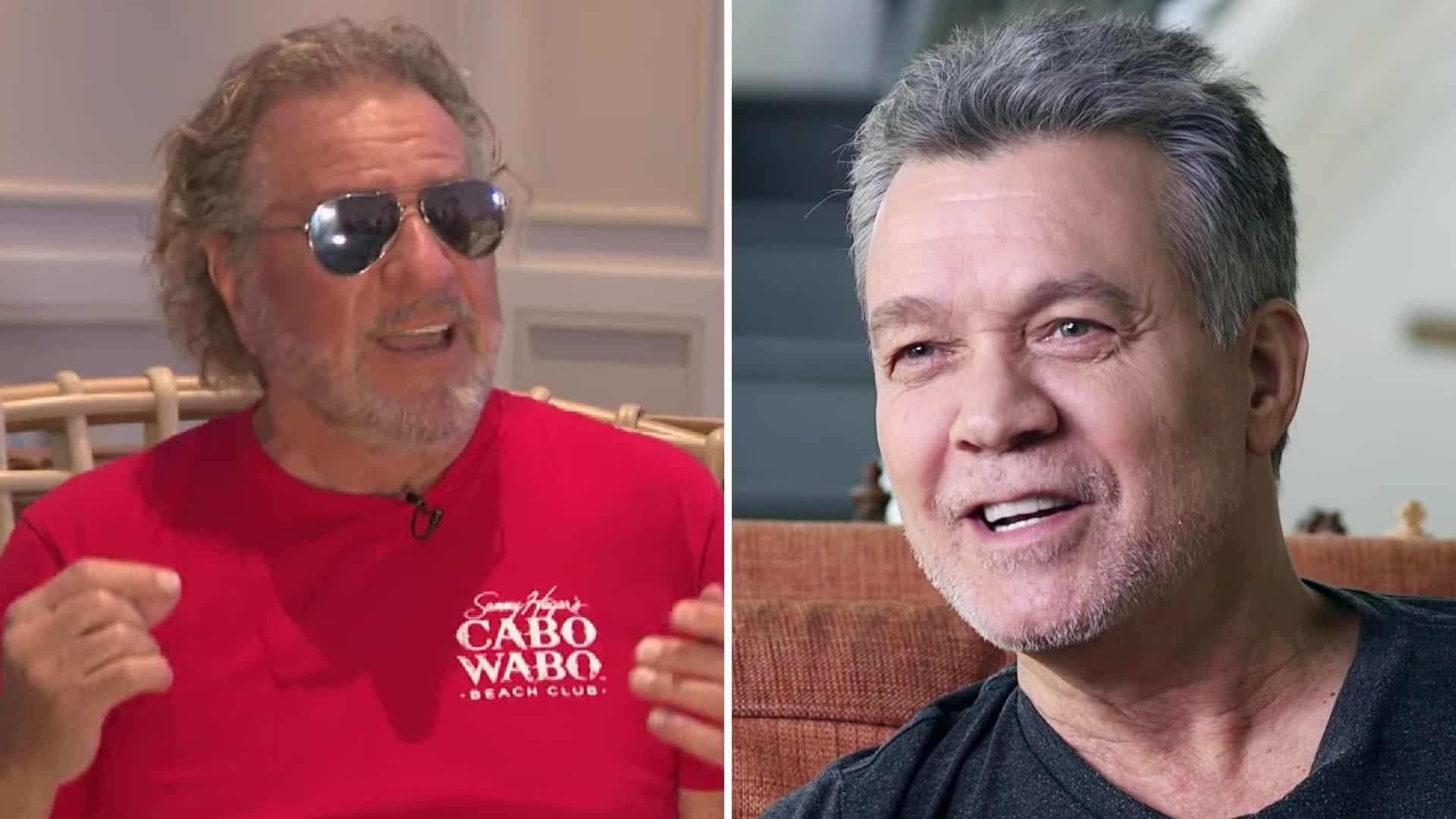Sammy Hagar Eddie Van Halen