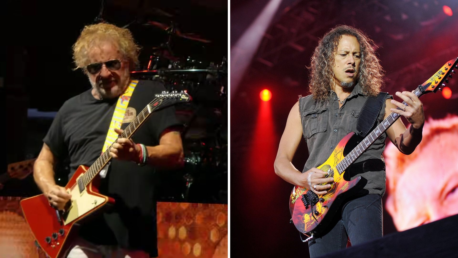 Sammy Hagar Kirk Hammett