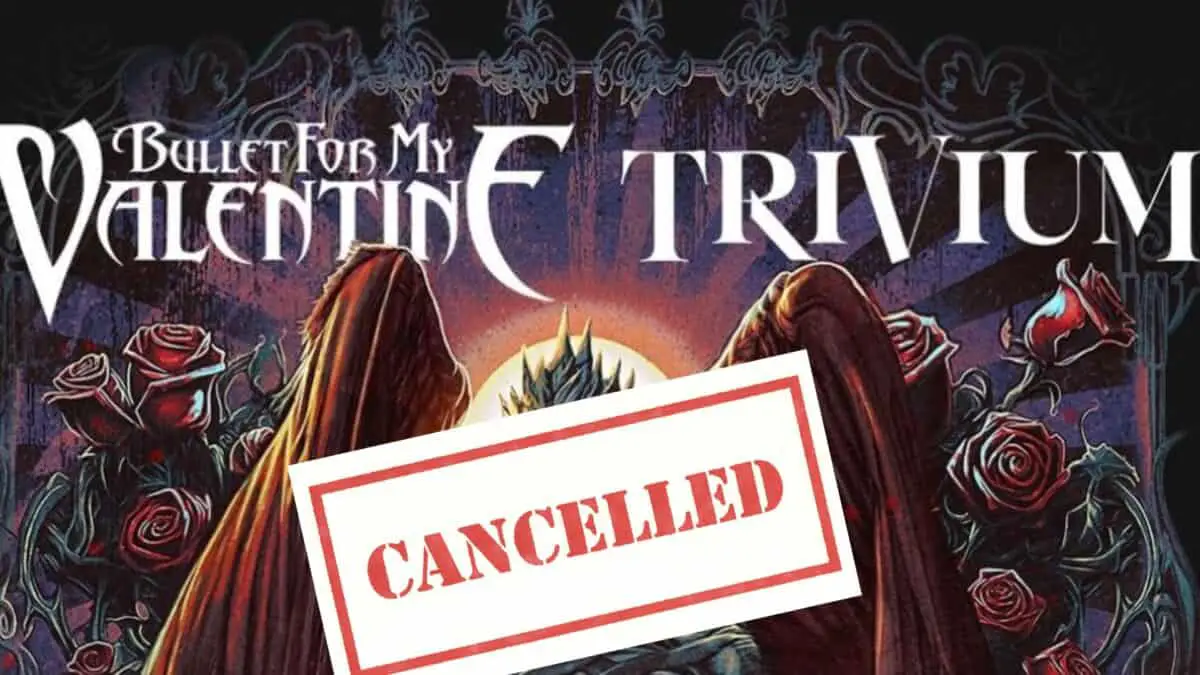 Bullet For My Valentine Trivium Tour Cancelled