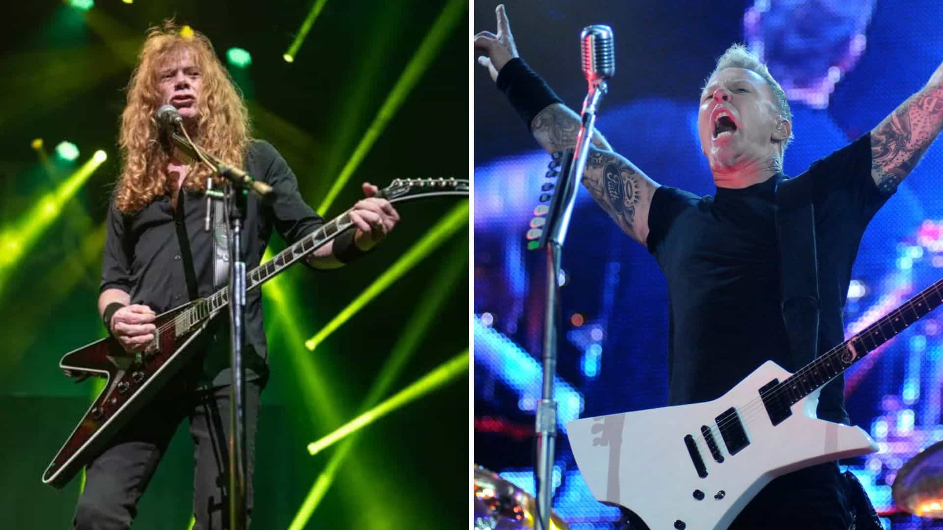 Dave Mustaine James Hetfield